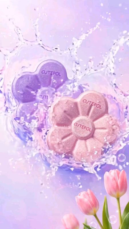 CUTEPOL Khử mùi 2 điểm! Hương thơm vườn hoa 7 ngày Tan trong 30 giây Ngăn chặn vi khuẩn #cát_mèo #CUTEPOL #thasameo #đồ_dùng_mèo #đại_lý_shopee