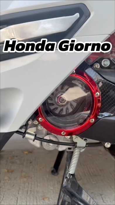 🔥Bọc trục khuỷu Giorno… có thiết kế cánh quạt thời trang, có nhiều màu để lựa chọn #honda #hondagiorno #จีออโน่ #จีออโน่พลัส #giornoแต่ง #achimotorbike