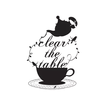 Clear the table