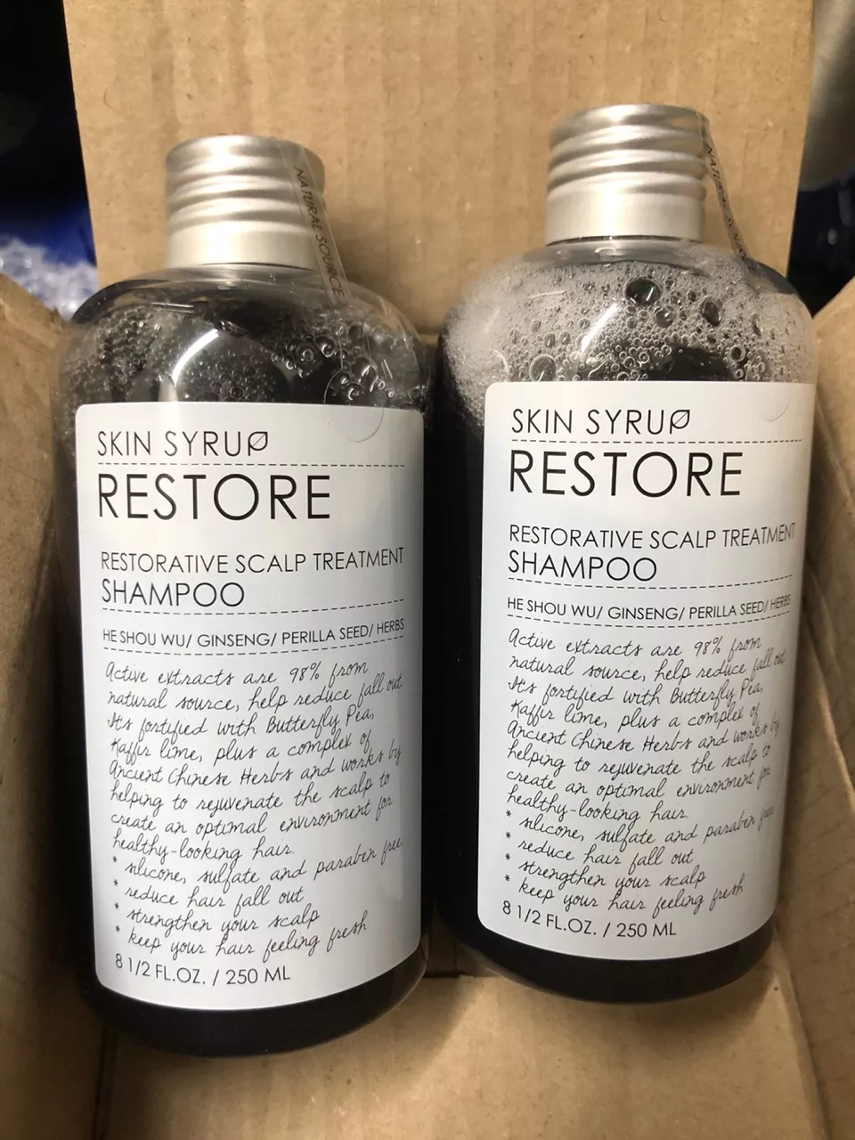 แชมพู Skin SYRUP Restore Shampoo ดีไหม