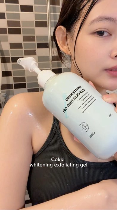 ผลัดเซลล์ผิวใสวิ้ง✨#cokki #WhiteningExfoliatingGel #ผลัดเซลล์ผิวใส #ผลัดเซลล์ผิว #เจลผลัดเซลล์ผิว #ช้อปปี้ป้ายยา #ช้อปปี้รีวิว #ใช้ดีบอกต่อ #trend