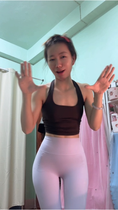 Bộ đồ tập luyện sôi động 🤎💜 #bộđồ tập luyện #yoga #áo ngực thể thao #quần yoga #áo ngực thể thao yoga