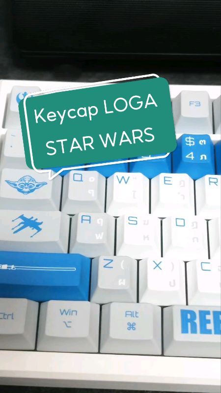 #คีย์แคป cho những fan cuồng #StarWars, ai là người #แต่งคีย์บอร์ด không nên bỏ lỡ sản phẩm chất lượng từ thương hiệu #LOGA