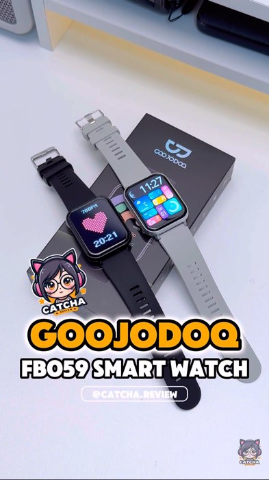 นาฬิกา Goojodoq FB059 หน้าจอ 1.83 นิ้ว จอสวยสีสดใส #smartwatch #GOOJODOQ #goojodoqfb059 #smartwatchgoojodoq #นาฬิกาgoojodoq #fb059 #สมาร์ทวอช