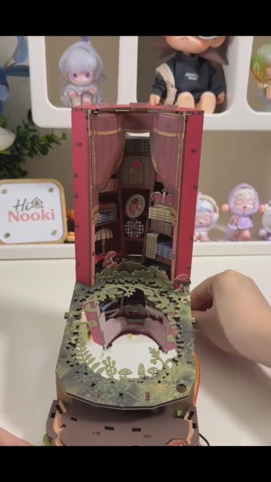 #CUTEBEE #nhàbúpbê #Diy #nhàđồchơi #Dollhouse #quasinhnhat #môhình #nhàtíhon #đồchơi #nhàmôphỏng #đồsưu tập #quà #kệngânsách #khốixếp