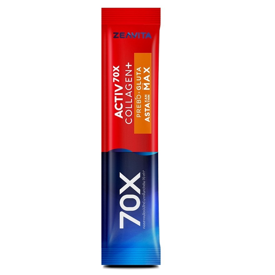 คอลลาเจน แอสตาแซนธินกลูต้า แม็กซ์  พรีไบโอติกส์ 30ซองx1กล่อง collagen ซีวิต้า ลดริ้่วรอยยย ผิวขาว gluta astaxanthin