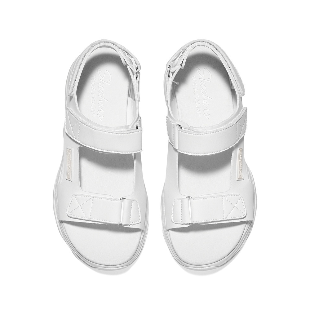 Skechers สเก็ตเชอร์ส รองเท้าแตะผู้หญิง Women Cali DLites 40 Total Appeal Sandals  119846WHT Yoga Foam