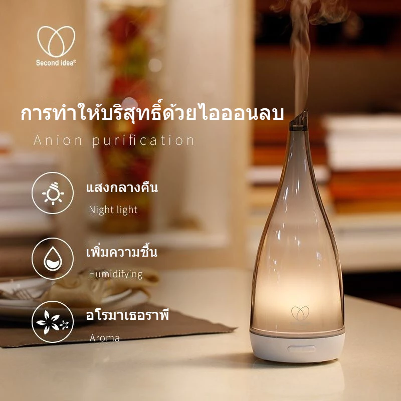ร้านเสริมสวยโรงแรมเครื่องอโรมาเทอราพีน้ำมันหอมระเหยโคมไฟอโรมาเทอราพีเครื่องเพิ่มความชื้น กลิ่นหอมอัตโนมัติในห้องนอนที่ม — ของมงคลหมวดการงานและธุรกิจ