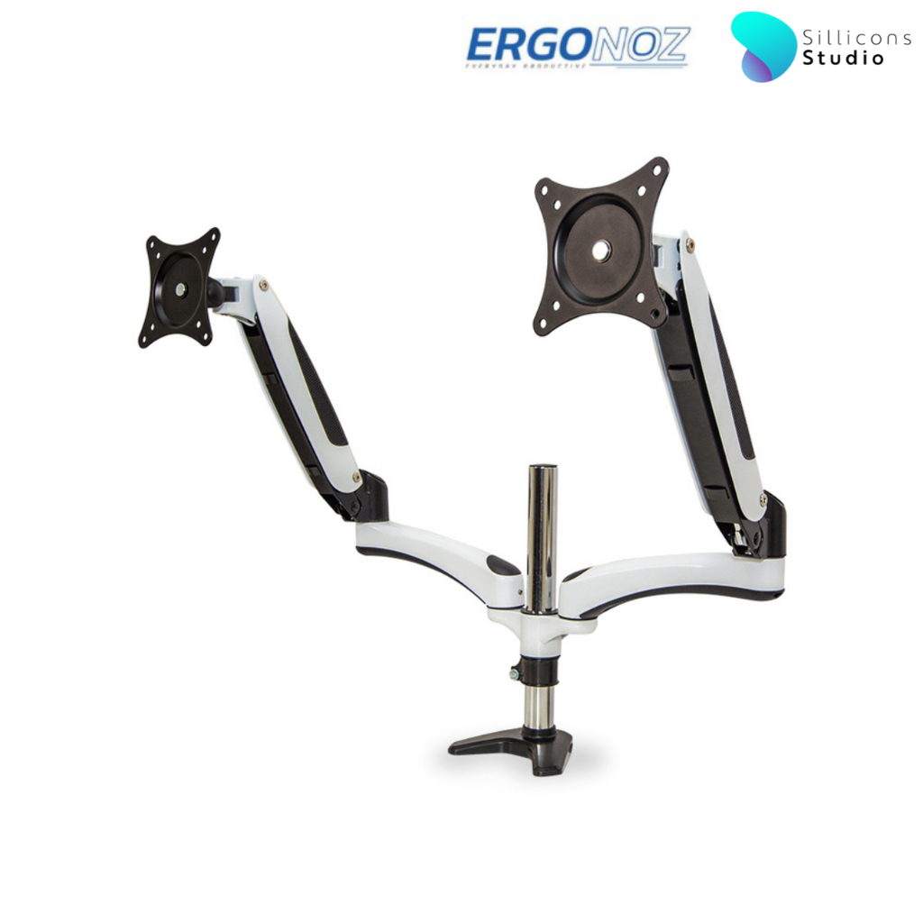 ERGONOZ ขาตั้งจอคอม แขนจับจอ ขาตั้งจอ ขาตั้งจอคอมพิวเตอร์ Monitor Arm รุ่น METALIC สำหรับจอ 1534 นิ้ว