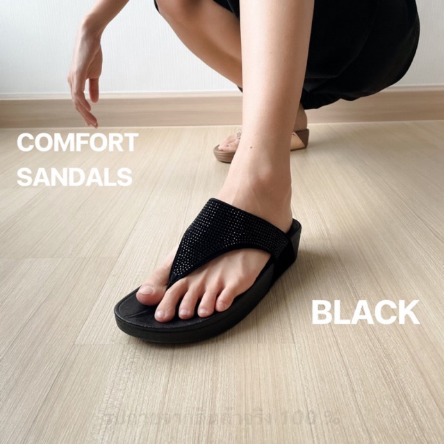 กรอกโค้ด INC525BR ลดเพิ่ม 30มาใหม่ รองเท้าแตะ ฟิบฟอบ ผู้หญิง แฟชั่น คีบสไตล์ FlipFlop Classic หน้าเพชรเต็ม เพชรจุด