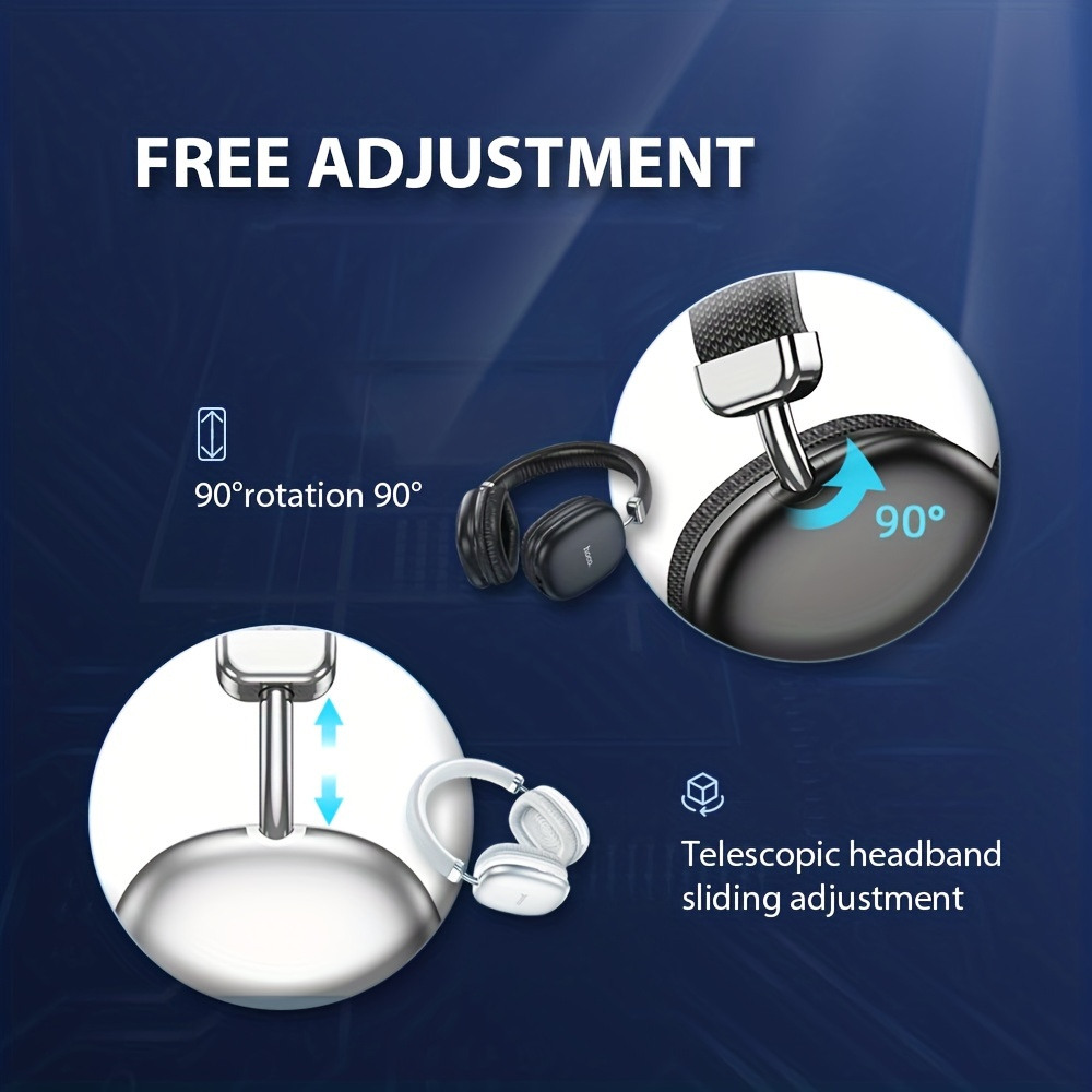 Hoco W35 2024 Bluetooth Headphones หูฟังบลูทูธ  หูฟังไร้สาย หูฟังครอบหู W35 Max W35 Air