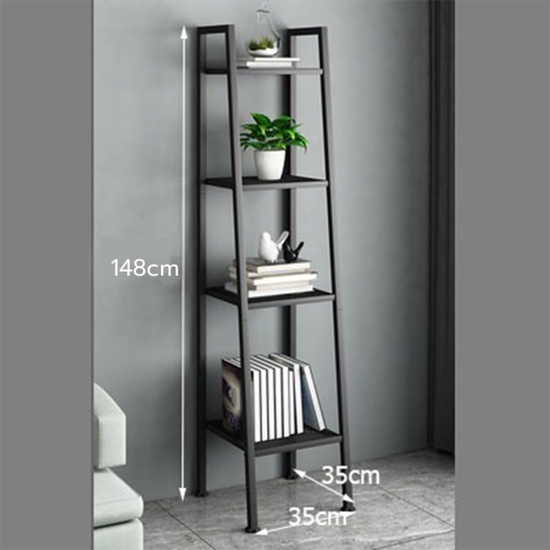 4ชั้น สีดำ 35*35*148