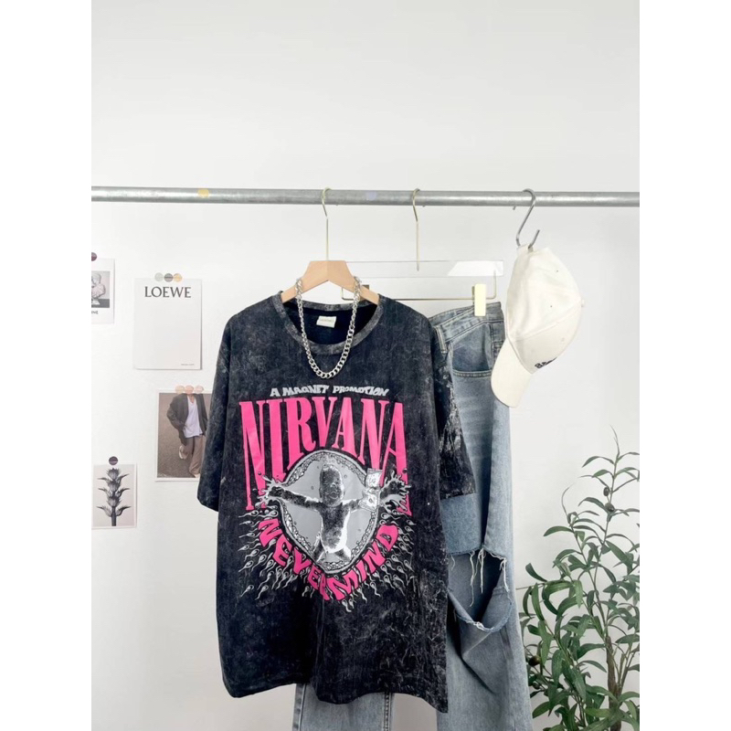 เสื้อฟอกวินเทจ รวมเสื้อวง งานป้ายAll in งานผ้าฟอกแท้100