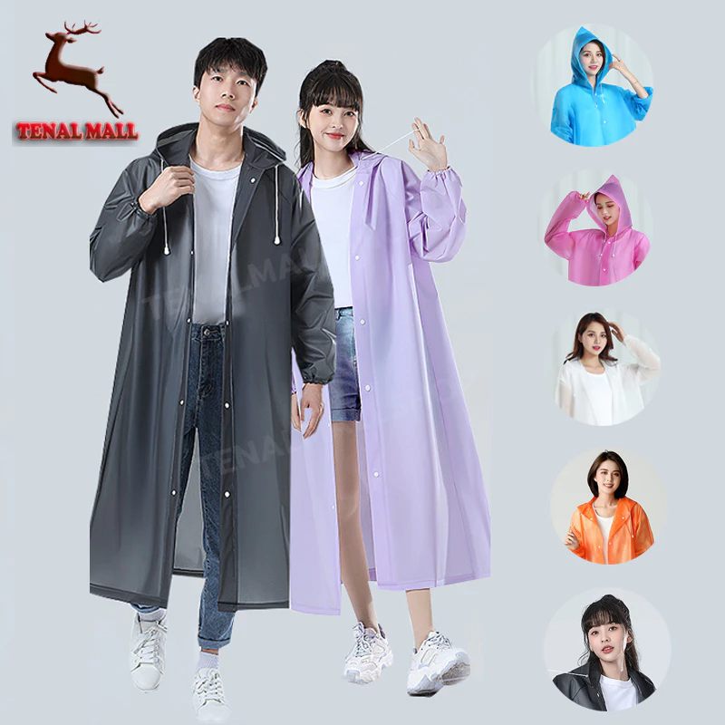เสื้อกันฝนสไตล์เกาหลีแบบหนา EVA 100 กรัม