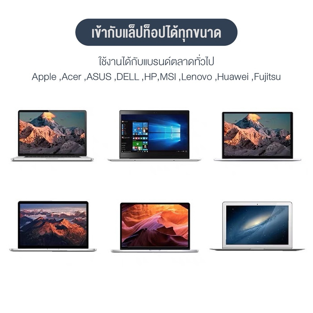 OSCROP แท่นวางโน๊ตบุ๊ค ขาตั้งโน๊ตบุ๊คพกพา Notebook Laptop Stand ที่วางโน๊ตบุ๊ค ที่วางแล็ปท็อป  ปรับความสูงได้สองเท่า