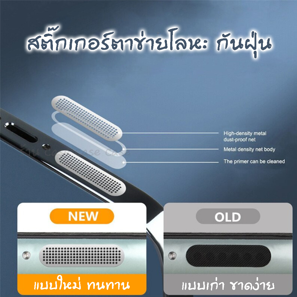 สติ๊กเกอร์ ตาข่ายกันฝุ่นโทรศัพท์มือถือ ตาข่ายกันฝุ่นลำโพง ฟิล์มกันฝุ่น ไอโฟน iPhone Drudfproof Fillter เทปกันฝุ่น