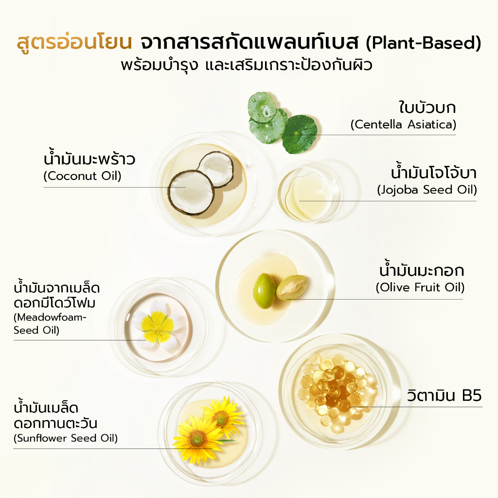 YOU Gentle Clean Deep Cleansing BalmCocomelt คลีนซิ่งบาล์ม เช็ดทำความสะอาดผิวหน้า ล้างเมคอัพ สูตรอ่อนโยน พร้อมบำรุงผิว