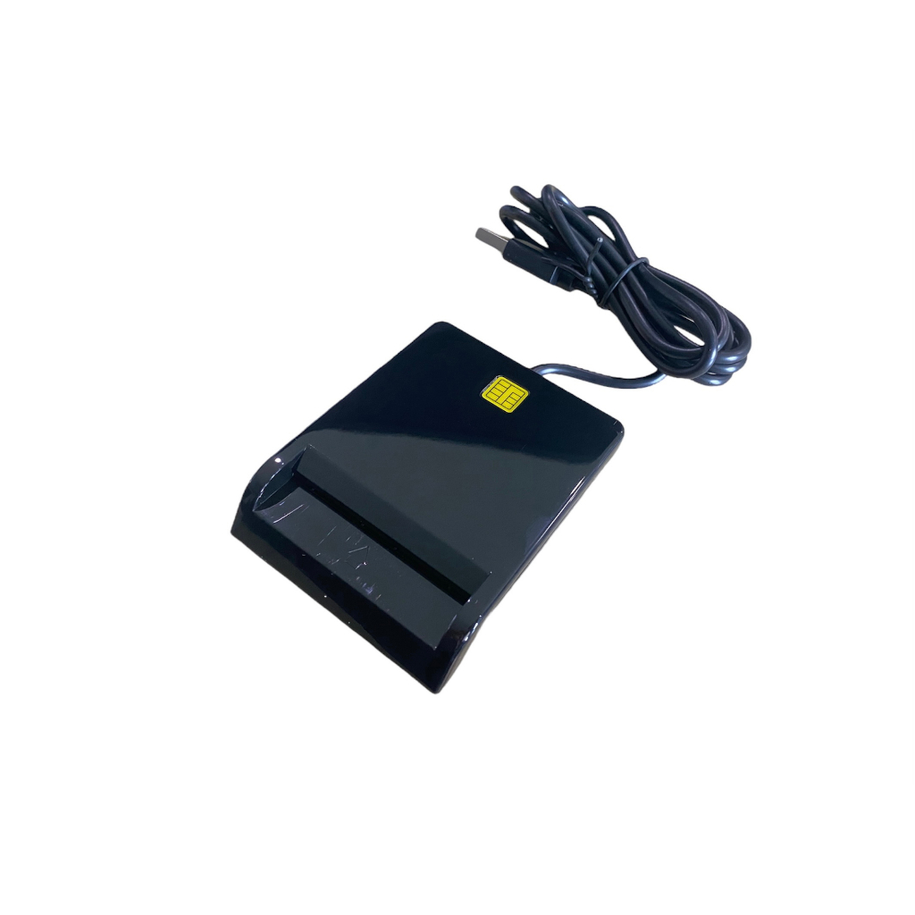 ใส่โค้ด INCLZ77 ลดเพิ่ม 50 เครื่องอ่านบัตรประชาชน เครื่องอ่านสมาร์ทการ์ด USB DNIE ATM CAC IC ID เครื่องอ่านซิมการ์ดสำหรับ Windows Linux พร้อมส่งจากไทย