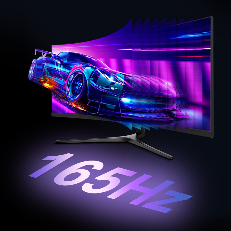 27 นิ้ว จอคอมพิวเตอร์ 165hz จอคอม monitor 24 นิ้ว จอคอมพิวเตอร์ 2K จอโค้ง IPS 1MS เต็มจอไร้ขอบ LED UHD รับประกัน 3 ปี