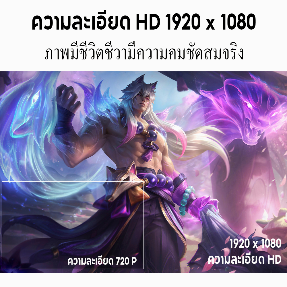 จอคอมพิวเตอร์ จอคอม 24 นิ้ว 75 HZ จอเกมมิ่ง จอมอนิเตอร์ IPS 19201080 VGAHDMI รับประกัน1ปี