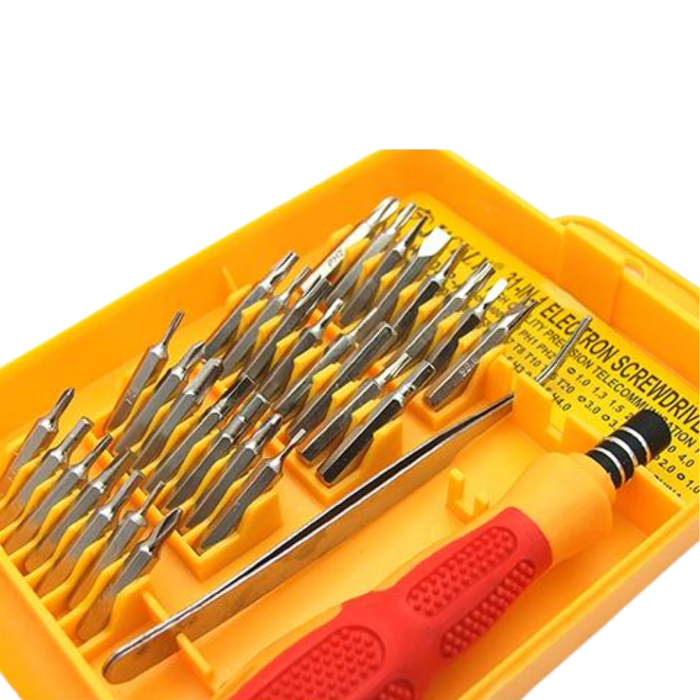 ไขควง ชุดเล็ก 32 ตัว อเนกประสงค์ แกะมือถือโน๊ตบุ๊ค Screw Driver มือถือ ไขควง 32 IN 1 ซ่อมคอม ซ่อมแว่นตา ซ่อมนาฬิกา