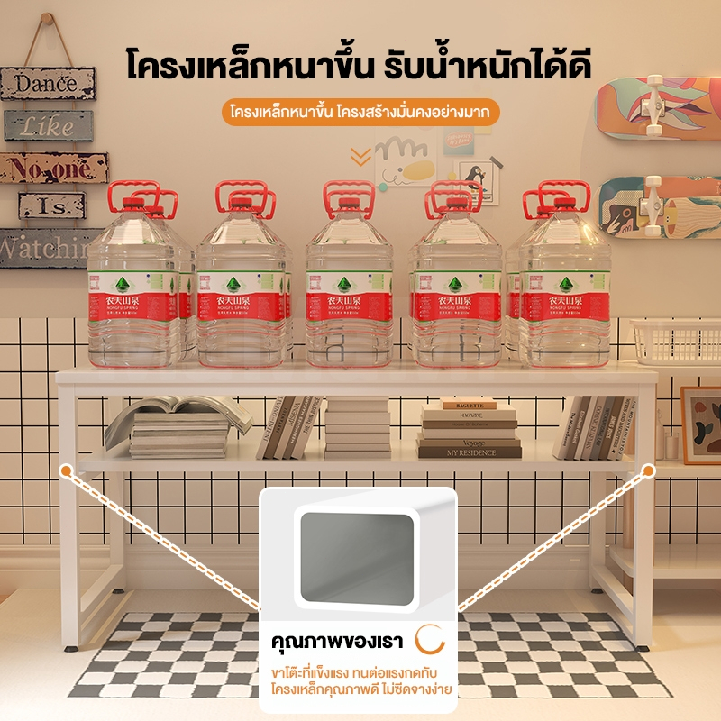 MMY โต๊ะทํางาน 160cm โต๊ะคอม ไตล์เรียบง่าย OFFICE COMPUTER DESK เหมาะสำหรับทำงานที่บ้าน หลายที่นั่ง