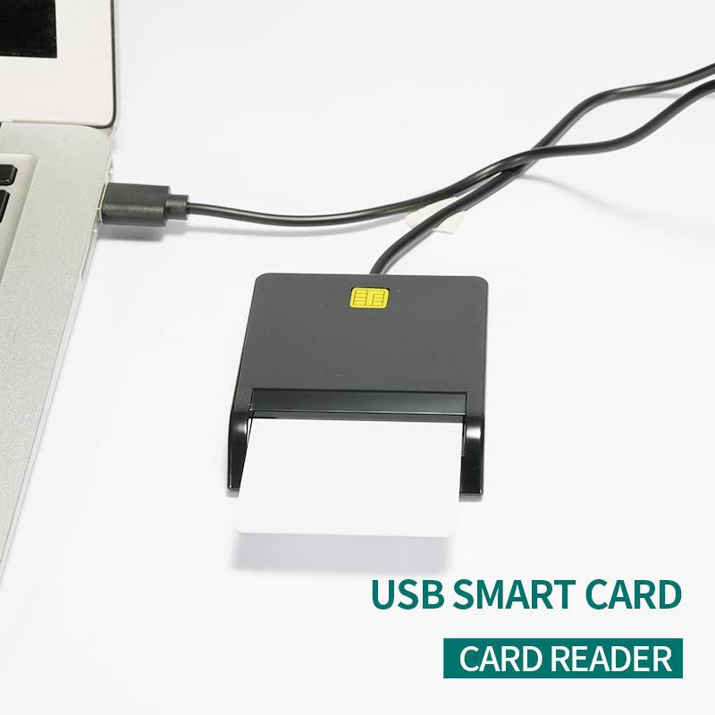 ใส่โค้ด INCLZ77 ลดเพิ่ม 50 เครื่องอ่านบัตรประชาชน เครื่องอ่านสมาร์ทการ์ด USB DNIE ATM CAC IC ID เครื่องอ่านซิมการ์ดสำหรับ Windows Linux พร้อมส่งจากไทย