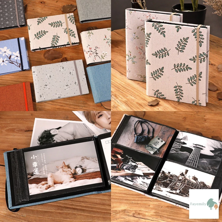 *สินค้าพร้อมส่ง* อัลบั้มรูป 4x6 นิ้ว อัลบั้มเก็บรูป รูปถ่าย อัลบั้มใส่รูป ปกผ้า ใส่รูปได้ 100 รูป 200 รูป ของขวัญปัจฉิม — ของมงคลหมวดความรักและความสัมพันธ์