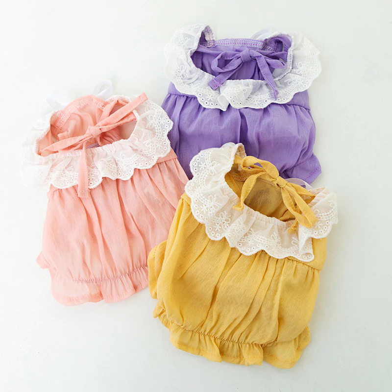>>พร้อมส่ง🇹🇭<< ส่งไวมาก เดรสหมา เดรสแมว เสื้อผ้าสัตว์เลี้ยง กระโปรงหมา เสื้อผ้าสุนัข ชุดแมวหมา