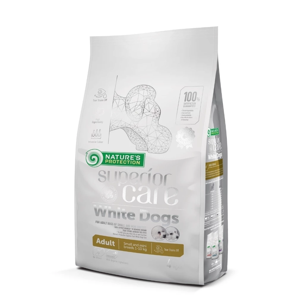 Nature's Protection White Dog Lamb Adult อาหารสุนัขขนสีขาว สูตรเนื้อแกะ