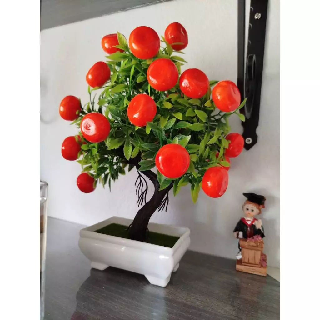 ต้นส้ม (ต้นส้มอย่างดี ต้นไทรใหญ่พร้อมกระถาง 🍊พร้อมส่ง🍊ต้นส้มปลอม เรียกทรัพย์ เสริมฮวงจุ้ย ต้นไม้มงคล — ของมงคลหมวดบ้านและฮวงจุ้ย
