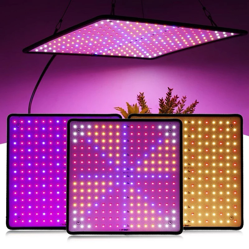 ไฟปลูกผัก 1000W 256LED 220V สาย AC ไฟปลูกต้นไม้ ไฟปลูกพืช LED GROW LIGHT ไฟปลูกกัญชา — ของมงคลหมวดบ้านและฮวงจุ้ย