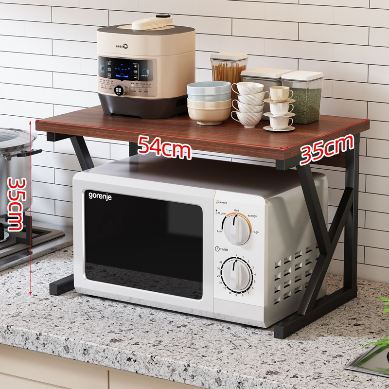AiHome ชั้นวางของในห้องครัว ชั้นวางไมโครเวฟ  ชั้นเก็บของเตาอบหลายชั้น