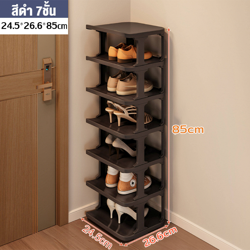 7 ชั้น/สีดำ-600E7