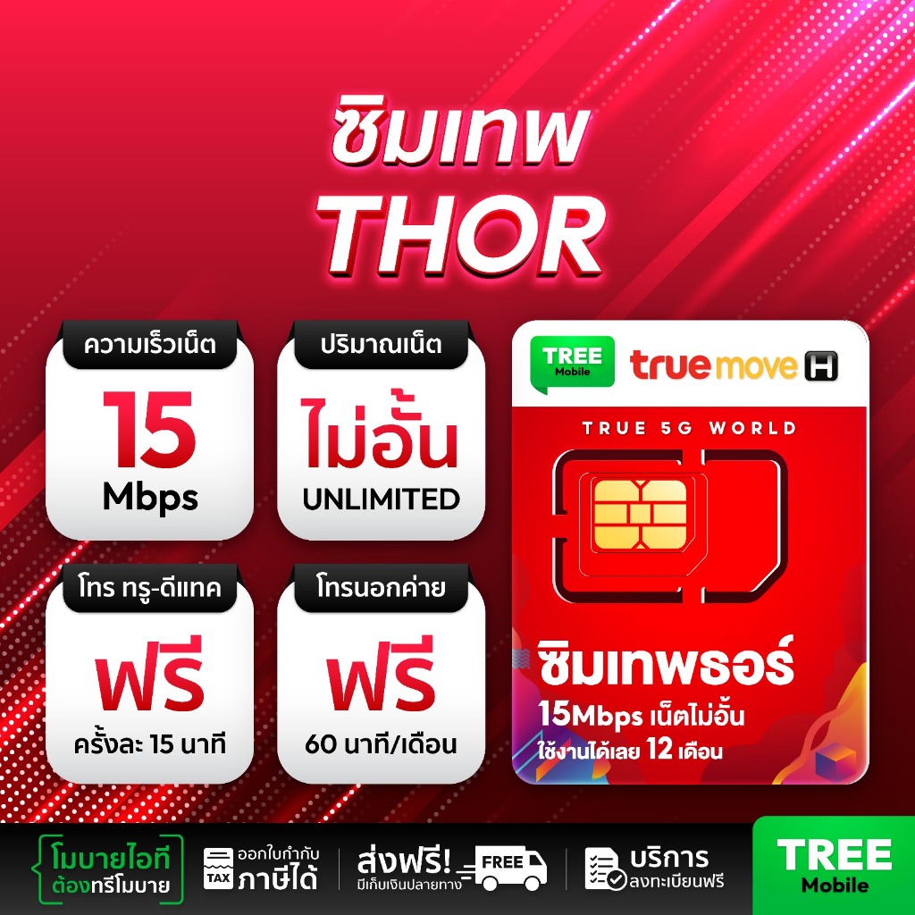 ซิมเทพธอร์ True