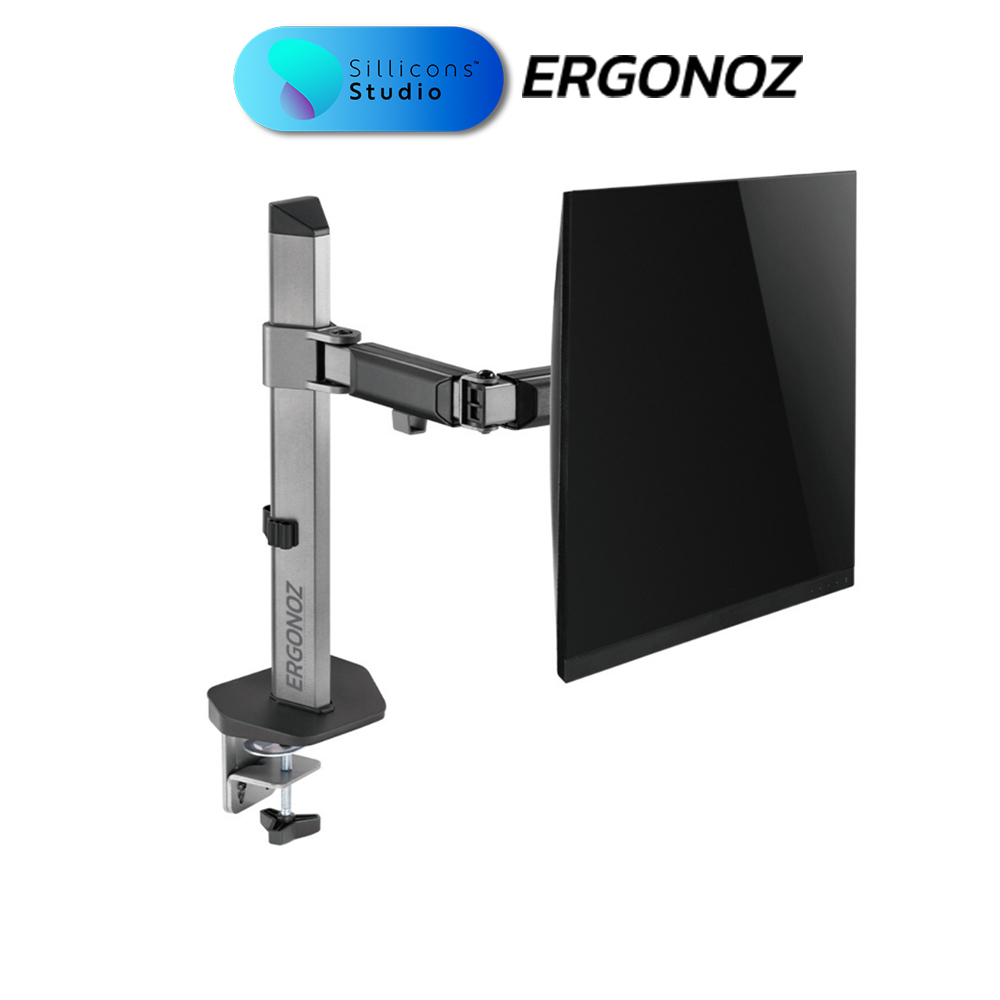 ERGONOZ ขาตั้งจอคอม แขนจับจอ ขาตั้งจอ ขาตั้งจอคอมพิวเตอร์ Monitor Arm รุ่น Full Motion Arm สำหรับหน้าจอ 17  32 นิ้ว
