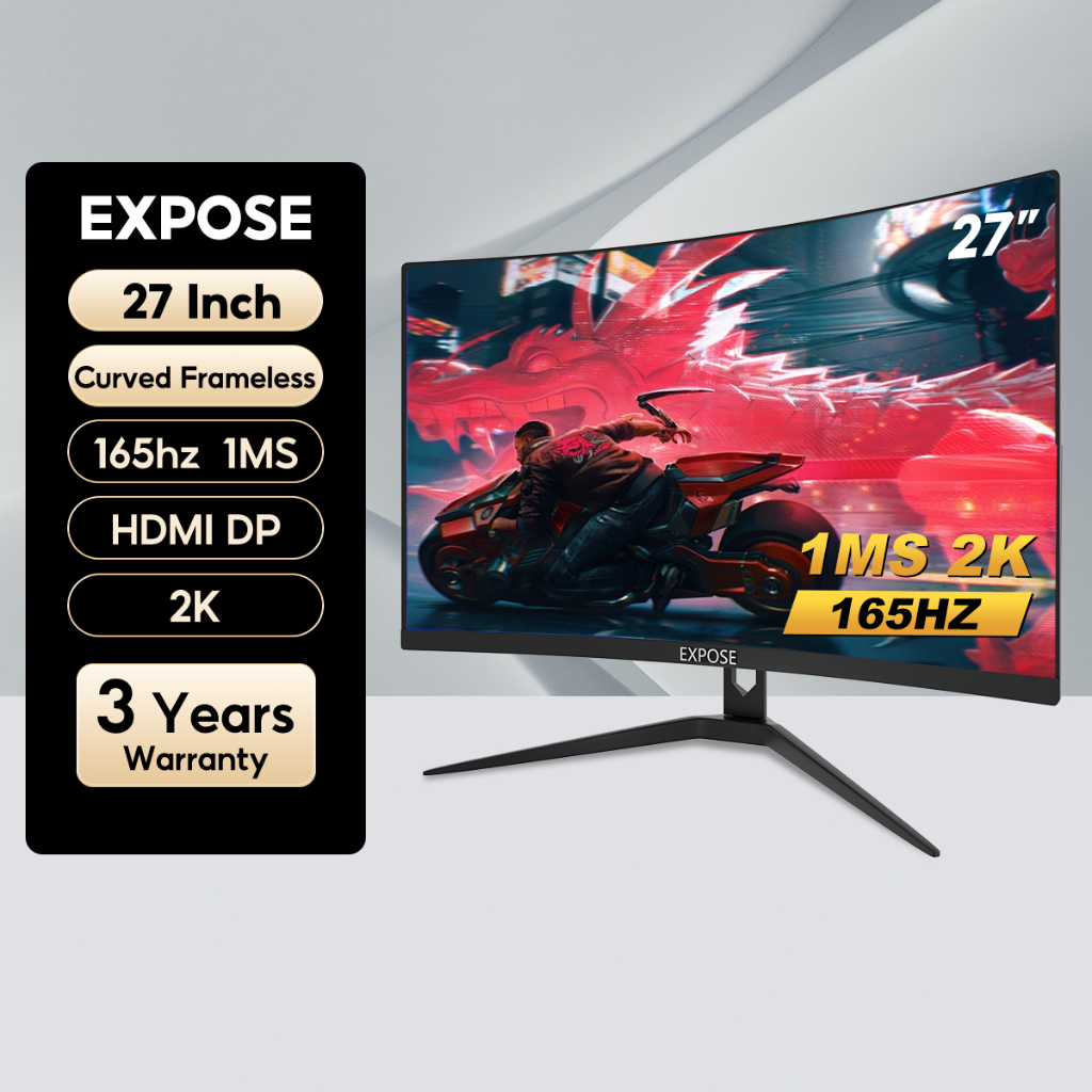 27'' (165HZ)จอโค้ง