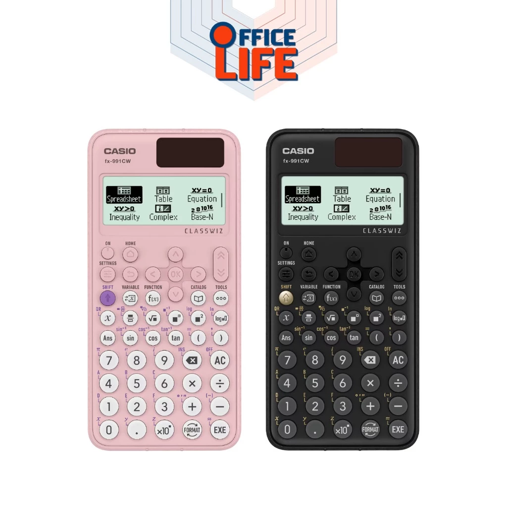 Casio (คาสิโอ) เครื่องคิดเลข รุ่น FX-991CW วิทยาศาสตร์ ของแท้ 100% ( 1 เครื่อง )