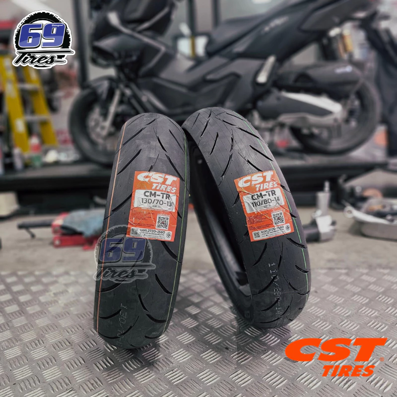 [CST] ยาง CST CM-TR ยางสำหรับสกู๊ตเตอร์ sport แข็งแรง มั่นใจทุกโค้ง