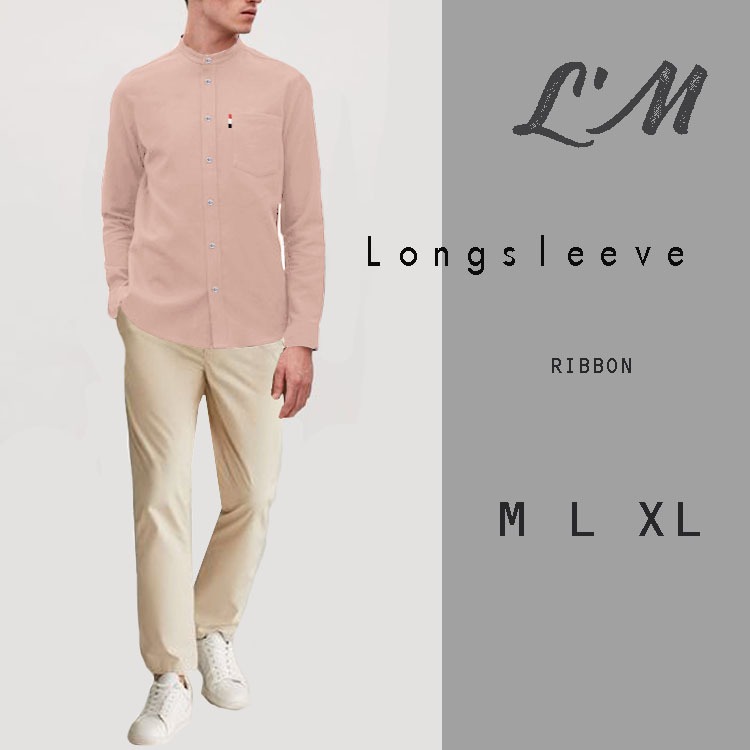 เหลือ157ใส่โค้ดMAYINC30 ผ้าคอตตอน นาโน   เกาหลีฝุดๆ เสื้อเชิ้ตผู้ชาย  LM mens style