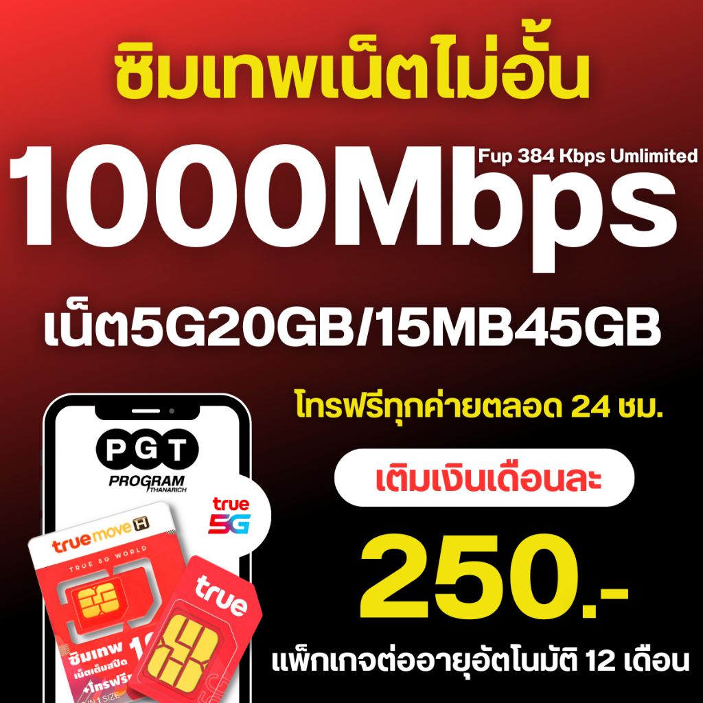 TRUE1000MB10GB15MB