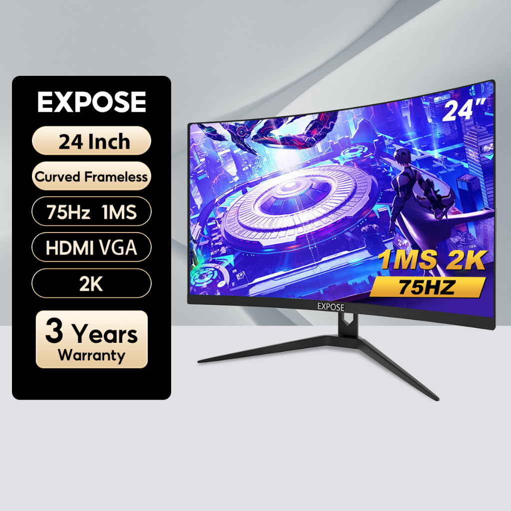 24'' (จอโค้ง)