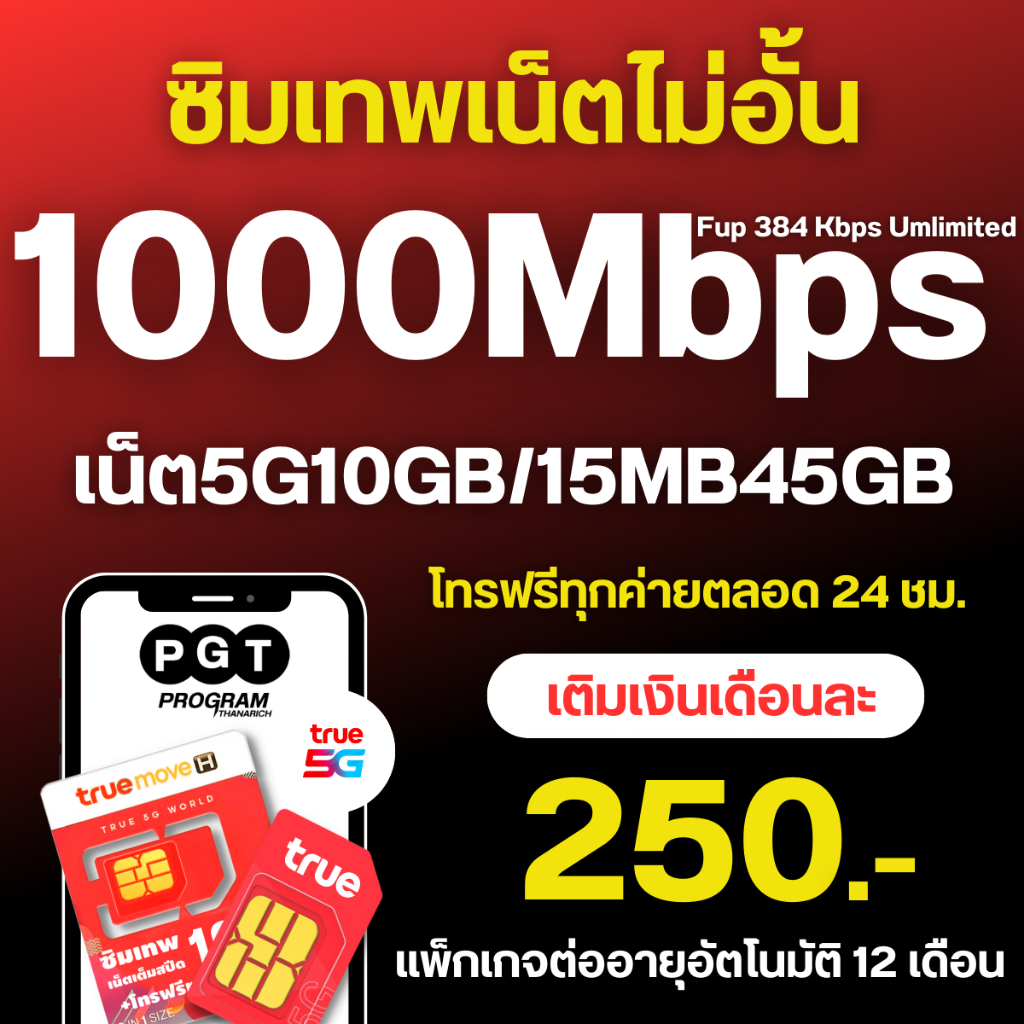 TRUE1000MB10GB15MB