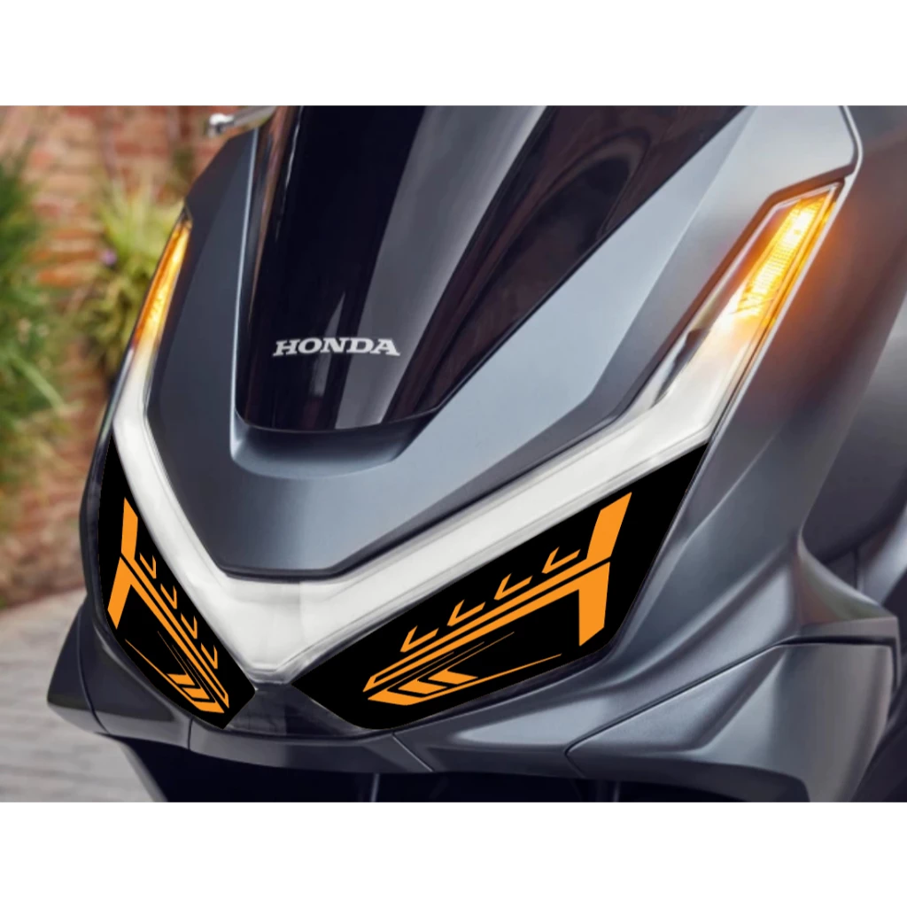 PCX 160 2025 006 ฟิล์มแต่งไฟหน้า2ชั้น ช่วยป้องกันและลบรอยขีดข่วน เข้ารูปติดตั้งง่าย ลองเถอะแล้วจะชอบ