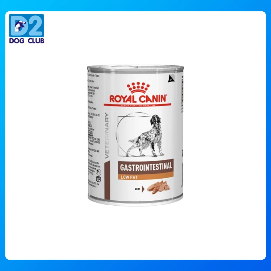 Royal Canin Gastro low fat Can Dog Food x 12 กป. อาหารสุนัขตับอ่อนอักเสบ