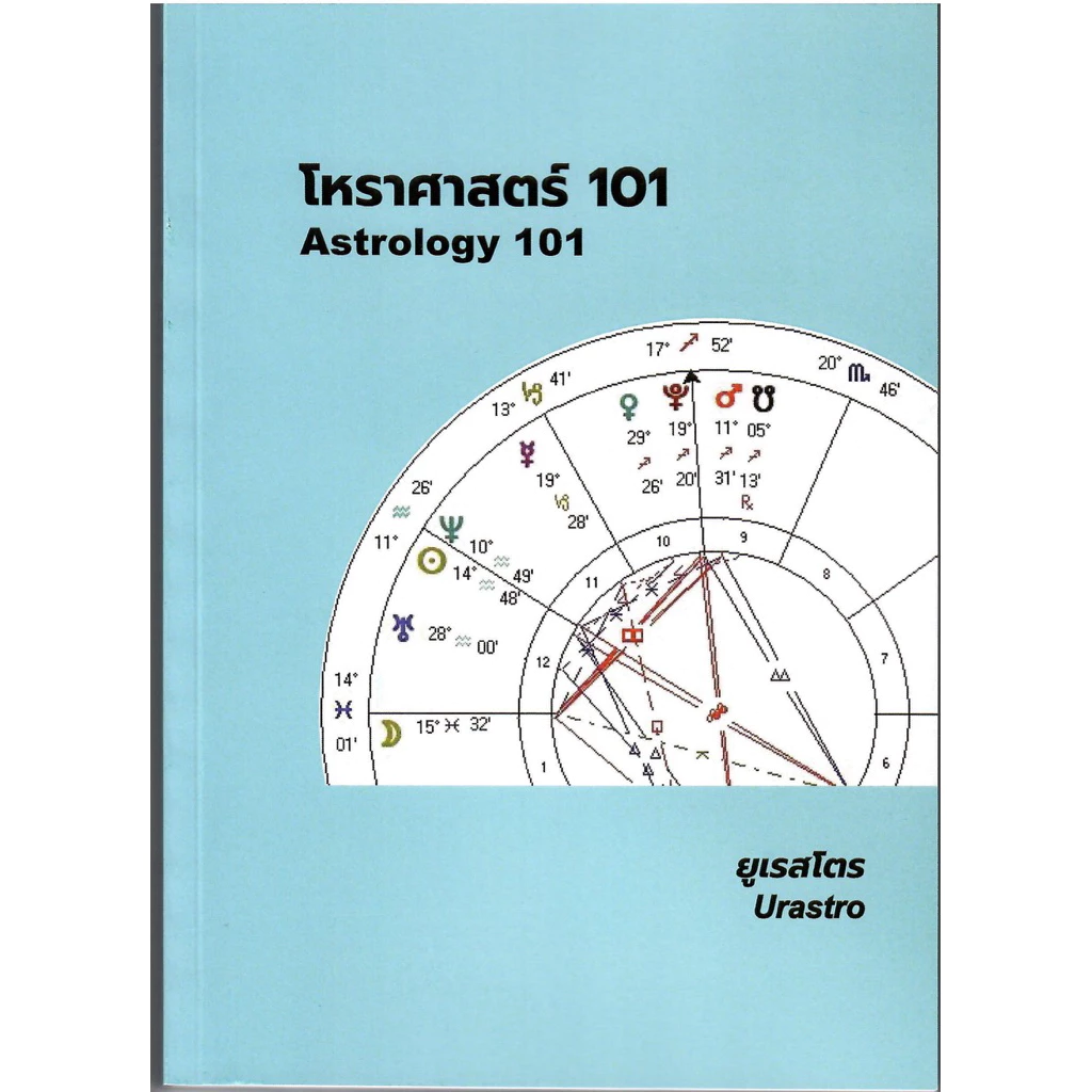 New!!! ของใหม่!!! หนังสือโหราศาสตร์ 101 โดย ยูเรสโตร Astrology 101 by Urastro โหราศาสตร์สากล โหราศาสตร์ตะวันตก — ของมงคลหมวดราศีและนักษัตร