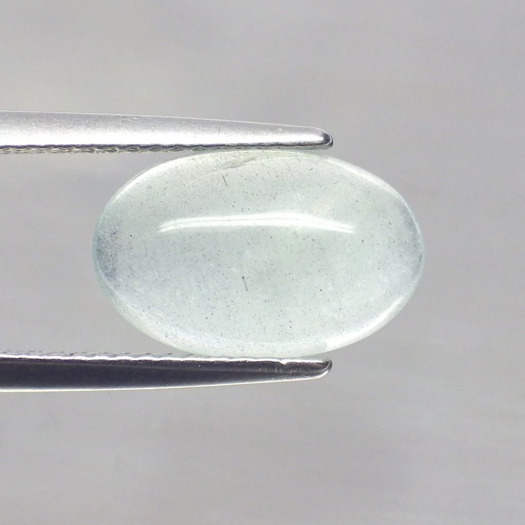 พลอย อะความารีน ดิบ แท้ ธรรมชาติ ( Unheated Natural Aquamarine ) หนัก 3.25 กะรัต — ของมงคลหมวดเครื่องรางและวัตถุมงคล