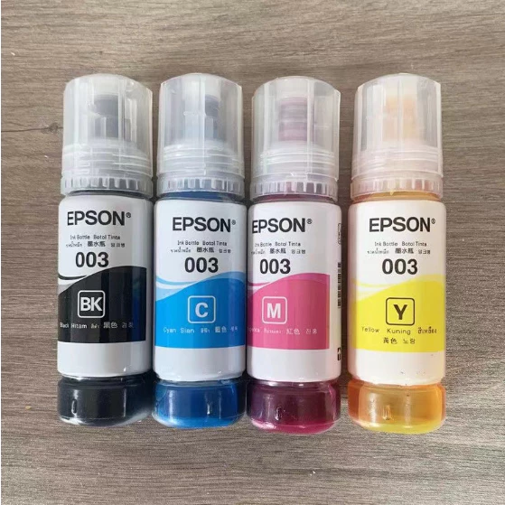 หมึก Epson 003 แท้ 100% Original หมึกเติม Epson หมึก Epson l3250/หมึก epson l3210/หมึก Epson l3110 สามารถออกใบเสร็จได้