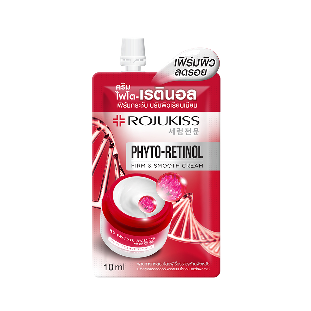 Phyto Retinol Firm&Smooth Cream 10ml โรจูคิส ไฟโต-เรตินอล เฟิร์ม&สมูท ครีม 10มล เฟิร์มกระชับ ปรับผิวเรียบเนียน