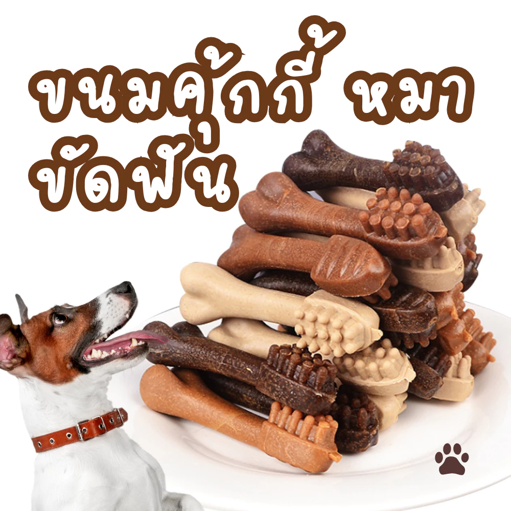 ขนมหมา คุ้กกี้หมา บิสกิต มันชี่ ขนมขัดฟัน ขนมหมา ขนมขัดฟันหมา ขนมขัดฟัน รสเนื้อ นม ตับ หมาเล็ก หมาใหญ่ กินแล้วเฝ้าบ้านดี